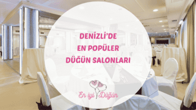 Pamukkale'nin şehri Denizli'deki en iyi düğün salonları için detaylı mekan rehberi.