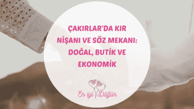 Çakırlar kır nişanı organizasyonu ve doğal bahçe masa düzeni Begonvil Plus